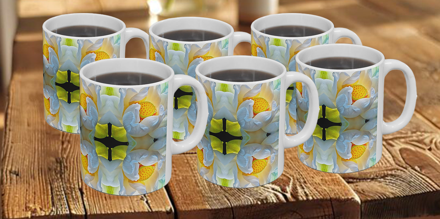 LOTUS: Set of 6 Fine Art Mugs