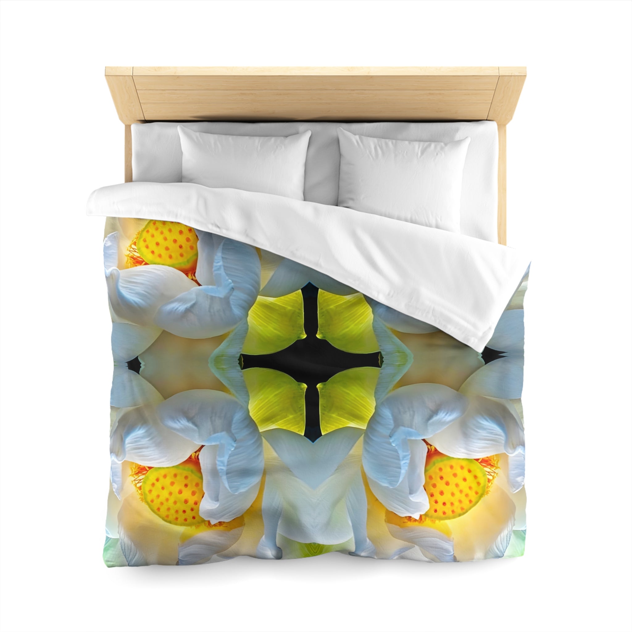 LOTUS: Premium Queen Duvet Cover