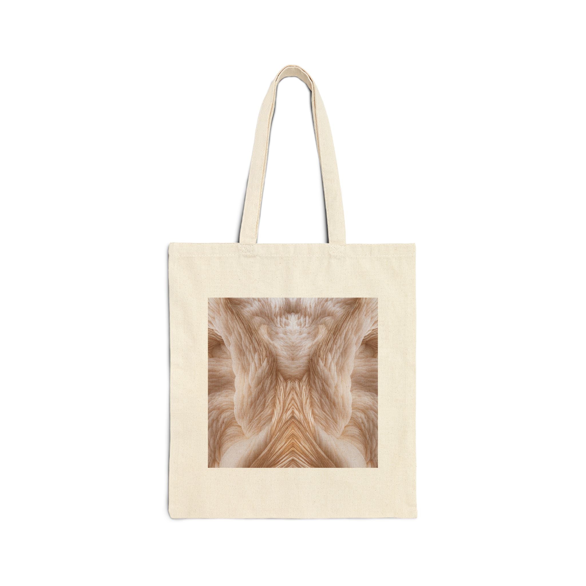 ANGEL WINGS: Cotton Canvas Tote Bag