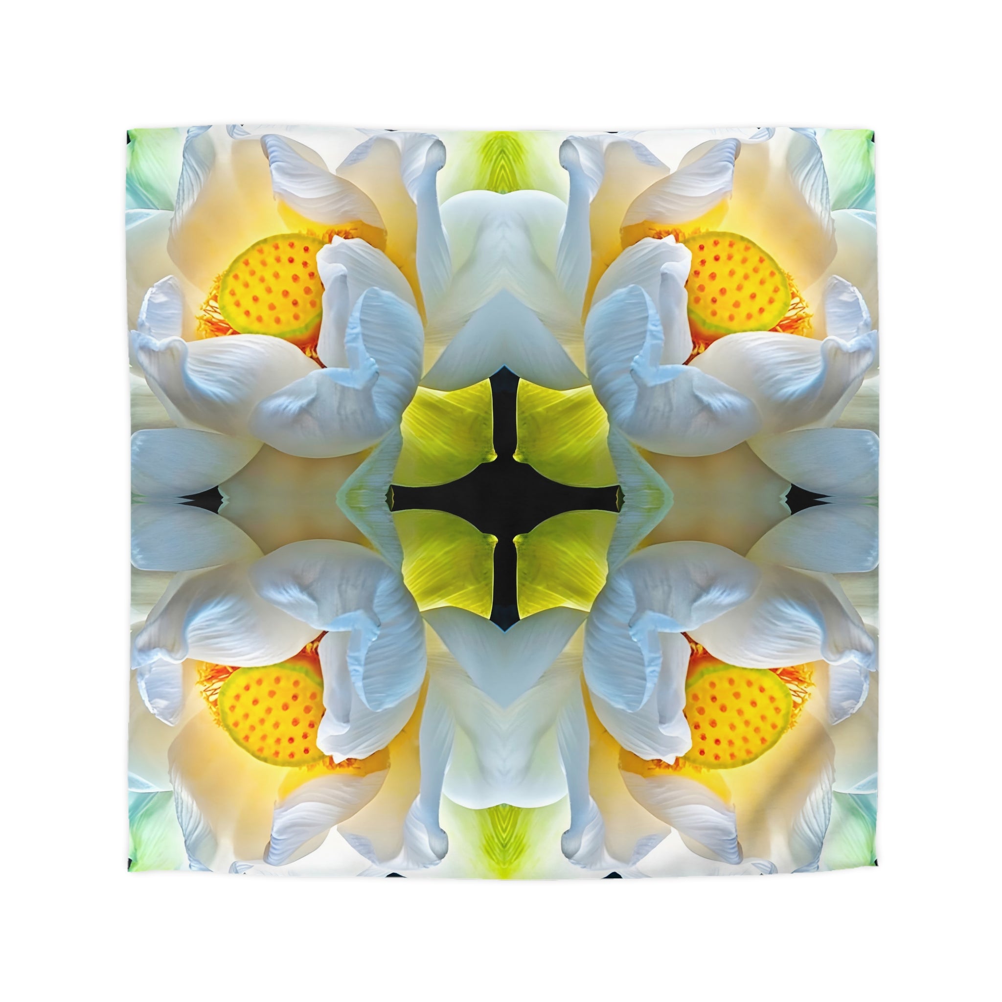 LOTUS: Premium Queen Duvet Cover