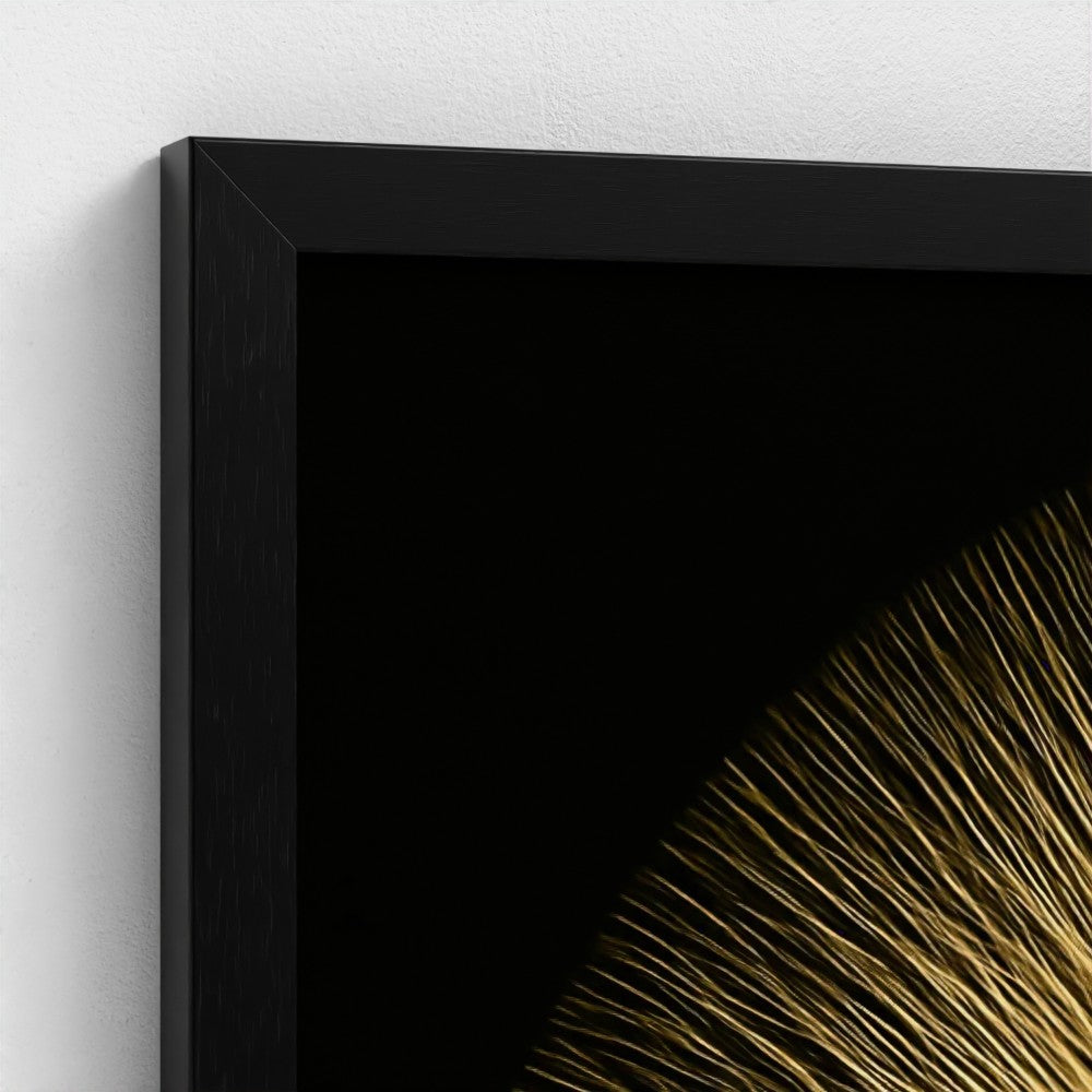SUN EYE: Framed Giclée Print 20x20"