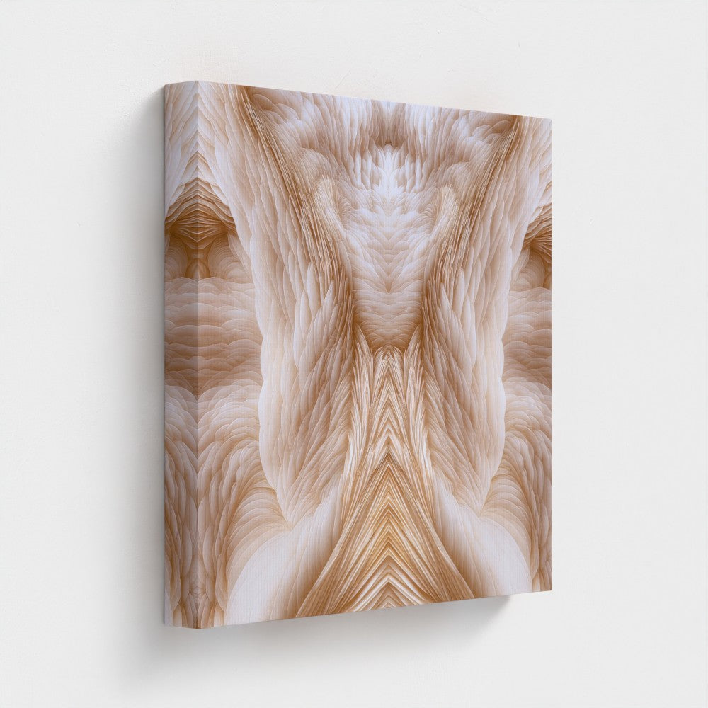 ANGEL WINGS: Eco Canvas Print 16x16"
