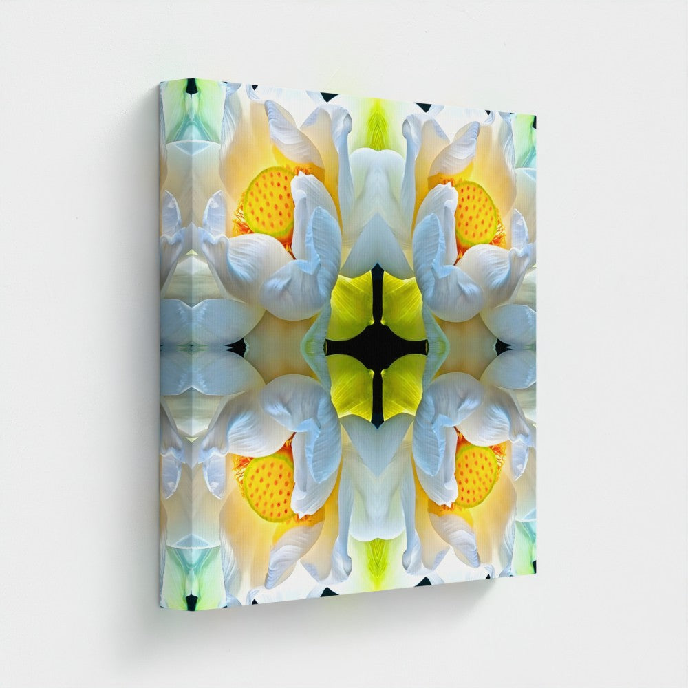 LOTUS: Eco Canvas Print 16x16"