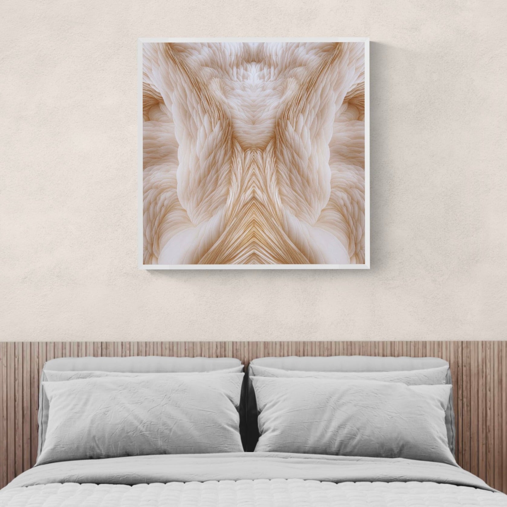 ANGELWINGS: Framed Giclée Print 20x20"