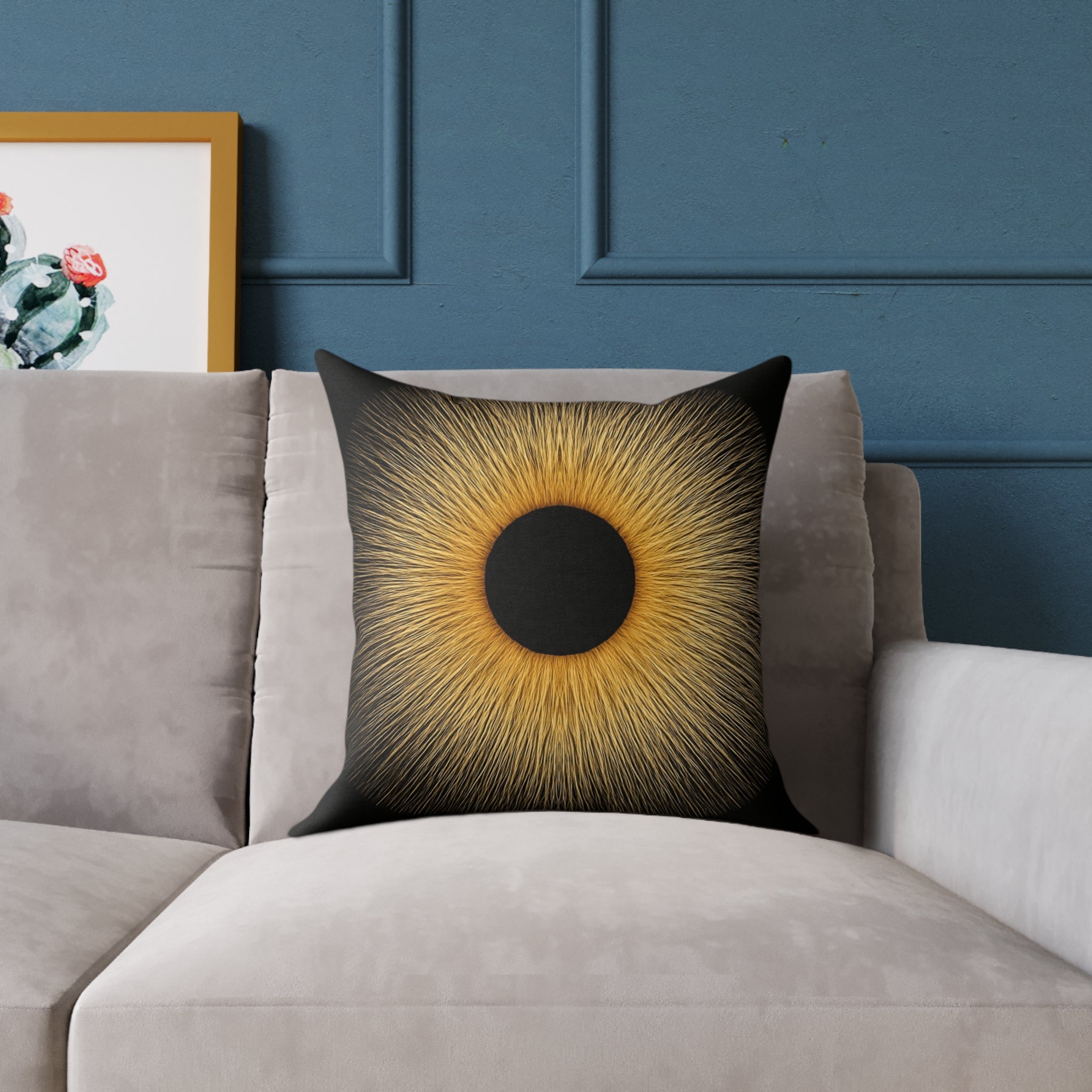 SUN EYE: 4 Fine Art Cushions 18x18"