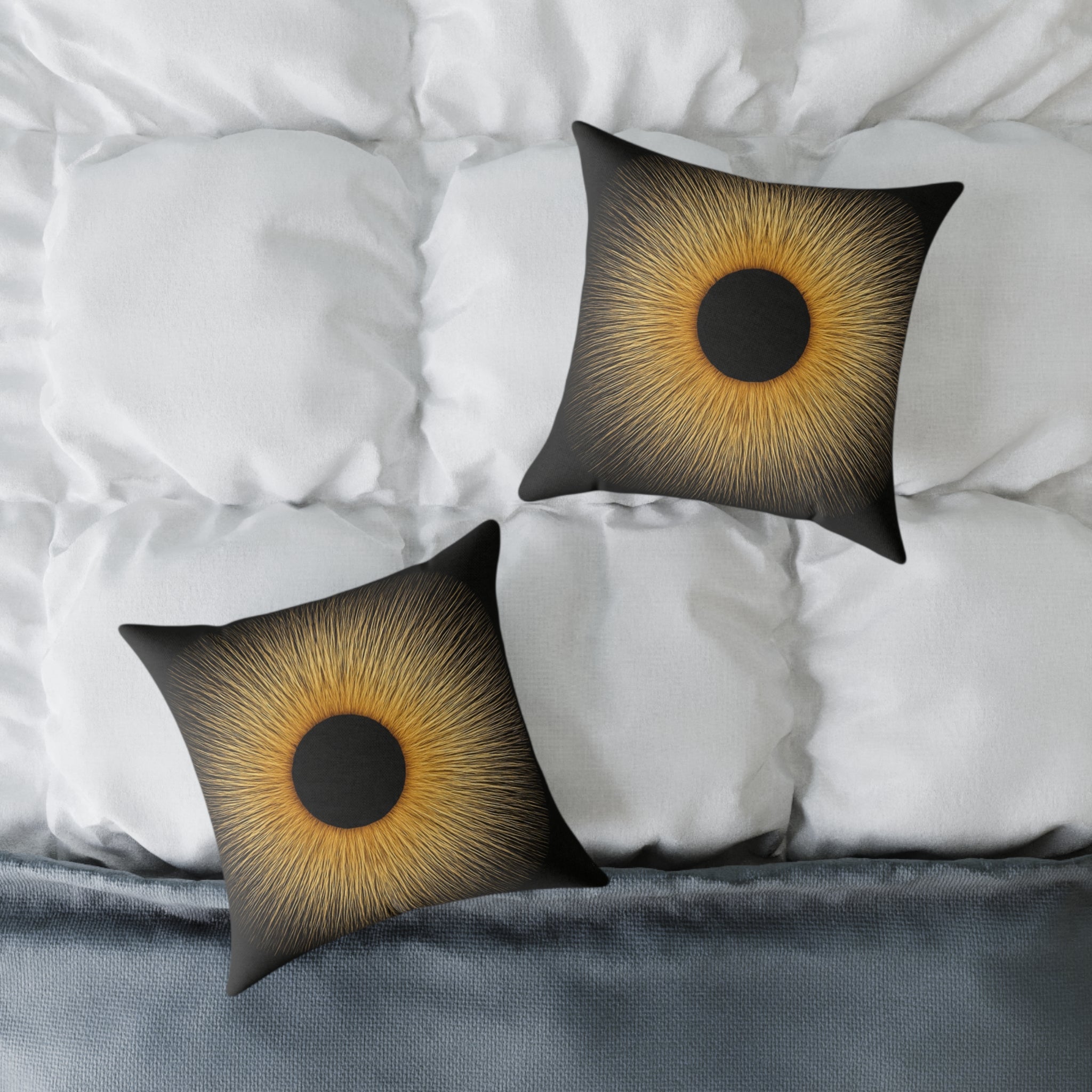 SUN EYE: 4 Fine Art Cushions 18x18"