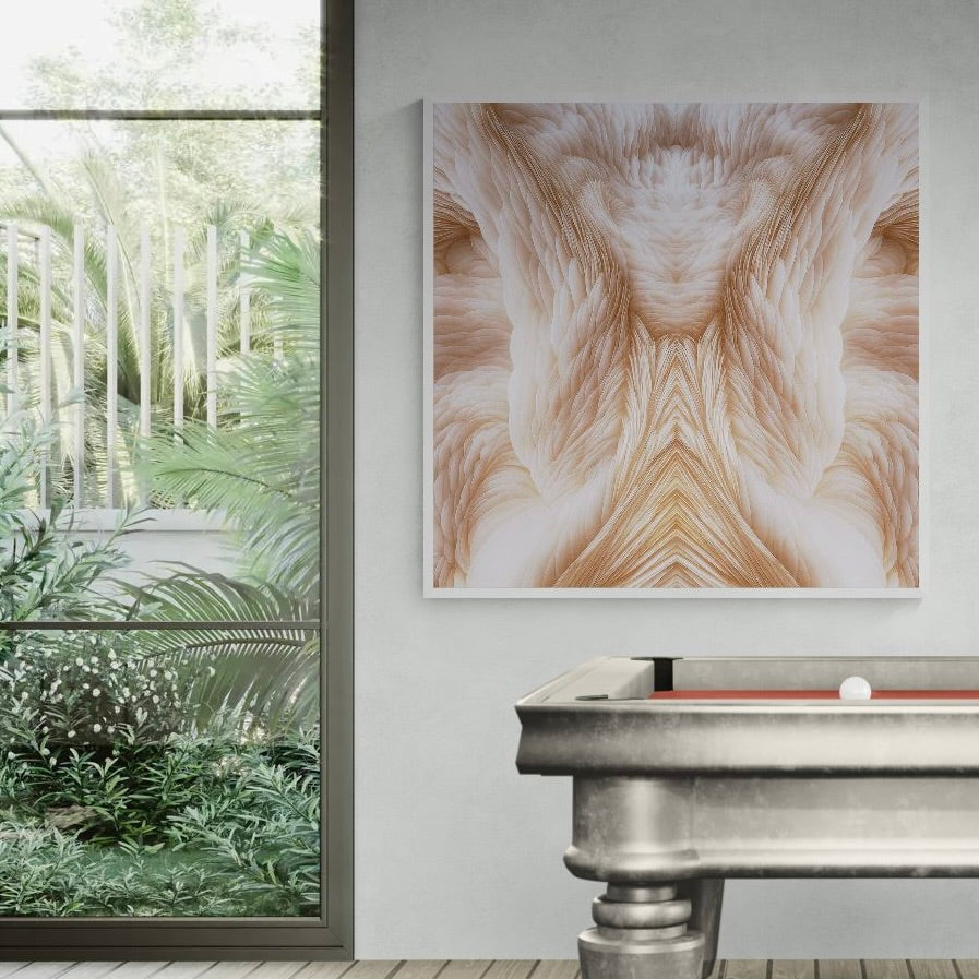 ANGELWINGS: Framed Giclée Print 20x20"