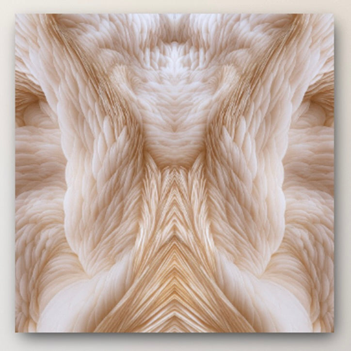 ANGEL WINGS: 4 Distinct Fine Art Metal Prints 36x36"