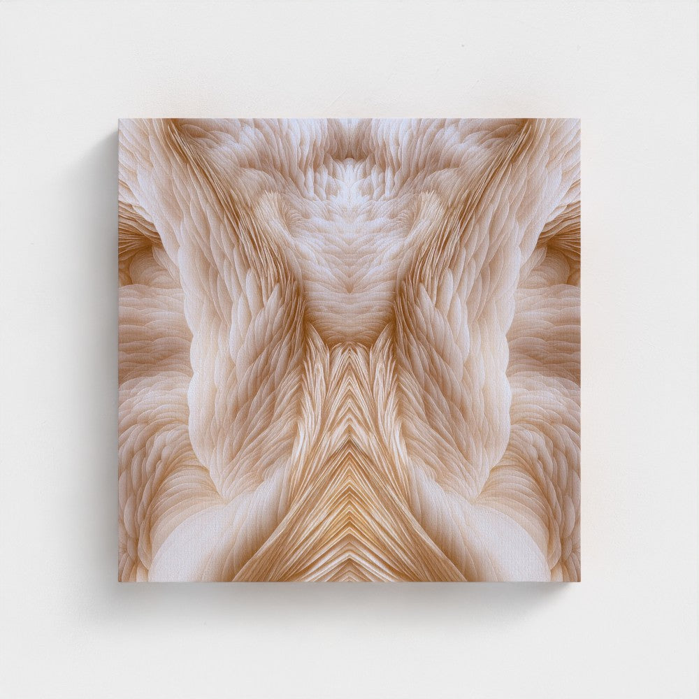 ANGEL WINGS: Eco Canvas Print 16x16"